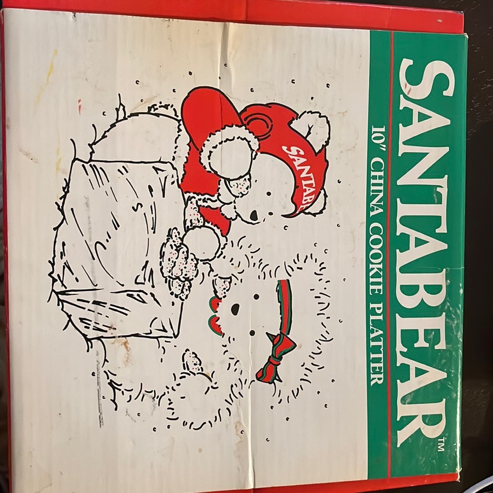 10” Christmas Cookie Platter